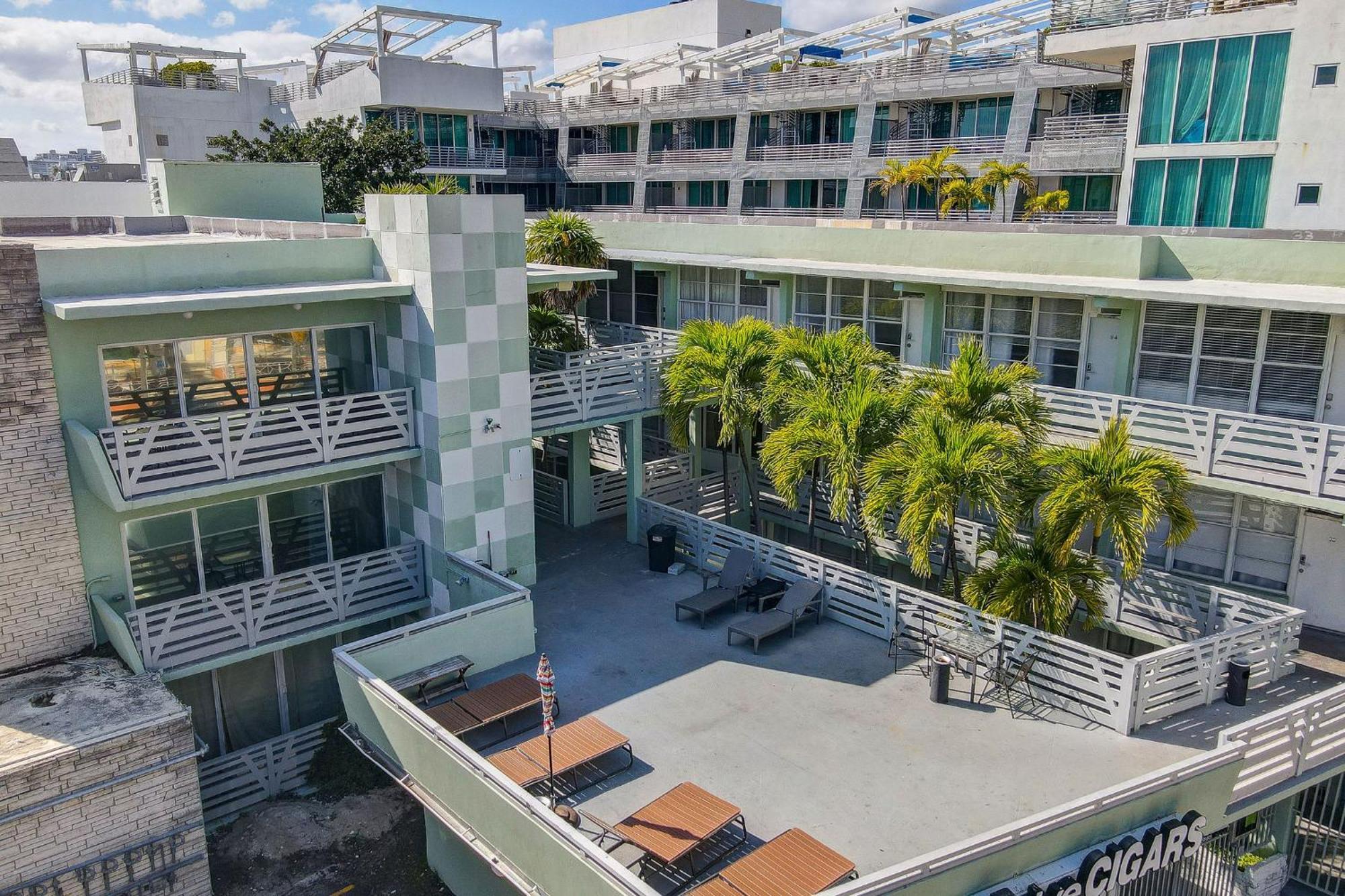 Deco Beachside Apt, W/2 Queen Beds, Washer/Dryer Miami Beach Exteriör bild