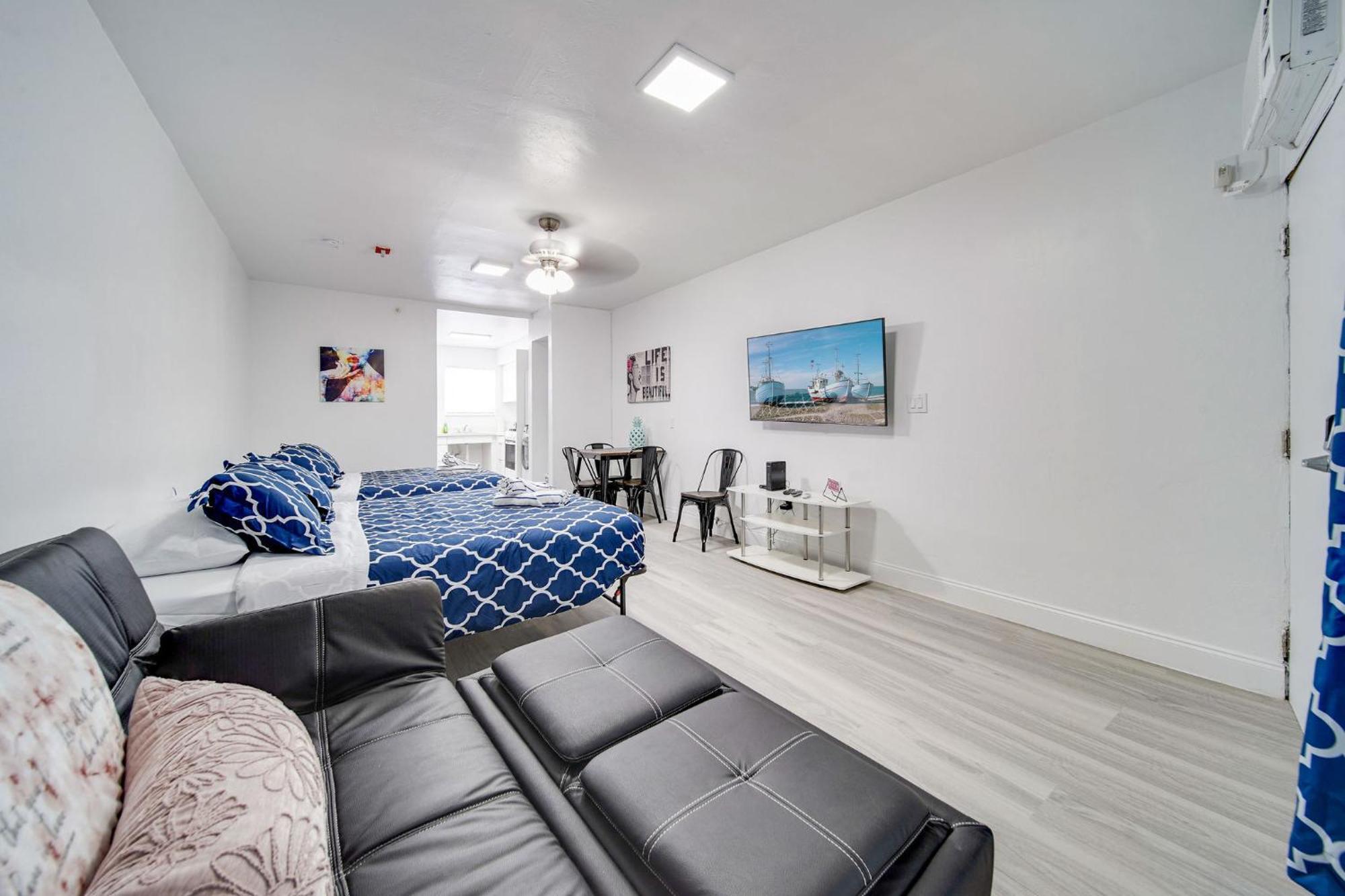 Deco Beachside Apt, W/2 Queen Beds, Washer/Dryer Miami Beach Exteriör bild