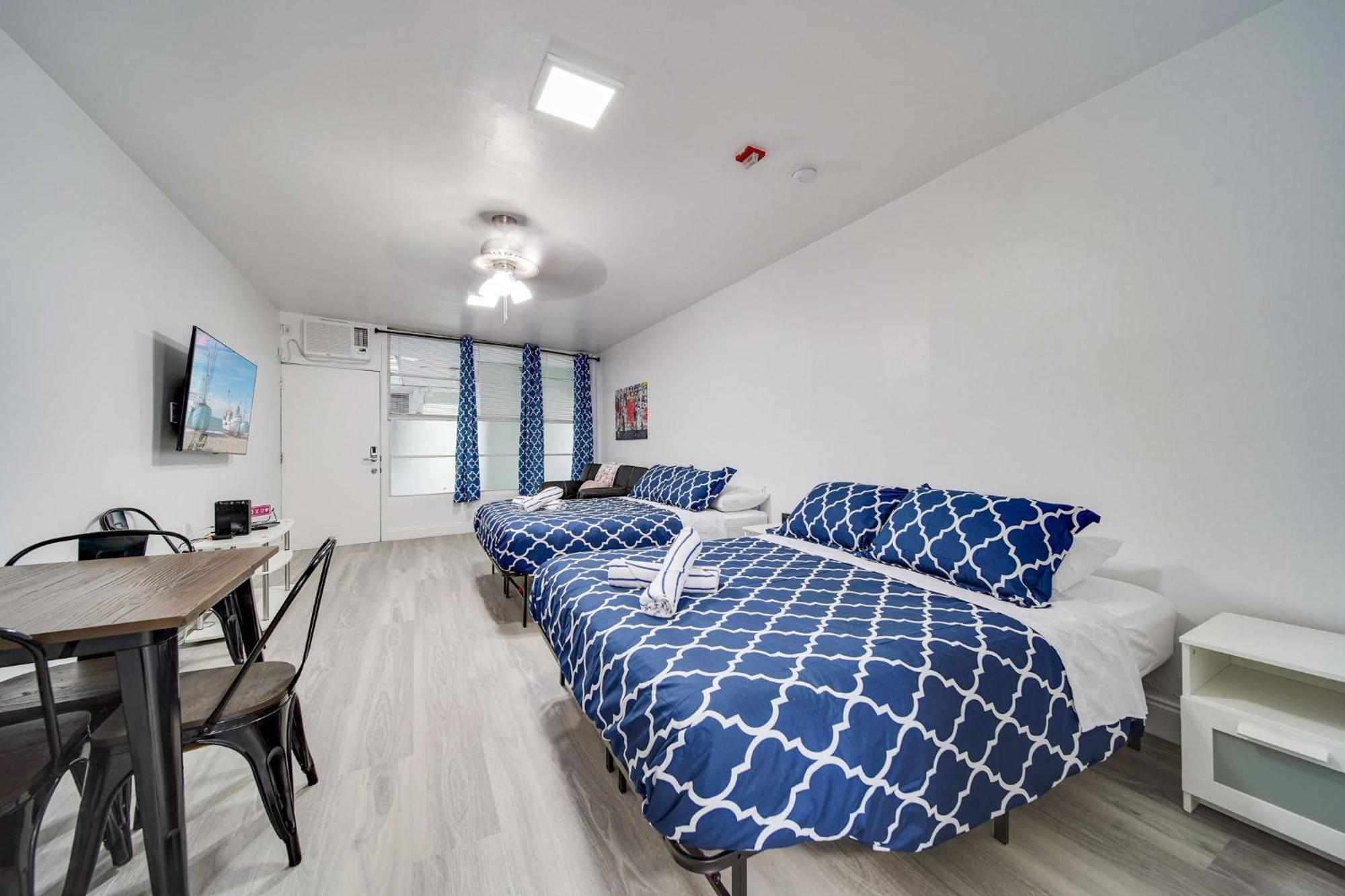 Deco Beachside Apt, W/2 Queen Beds, Washer/Dryer Miami Beach Exteriör bild