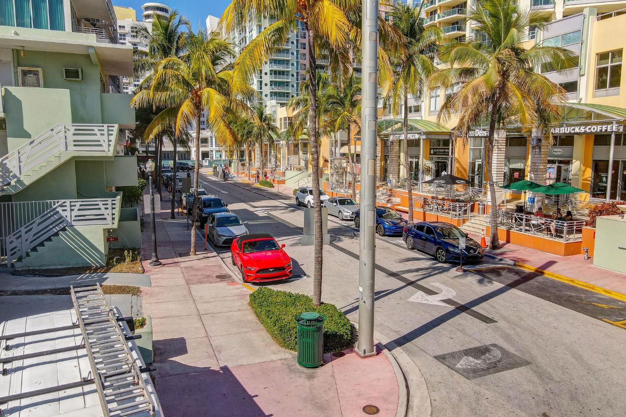 Deco Beachside Apt, W/2 Queen Beds, Washer/Dryer Miami Beach Exteriör bild